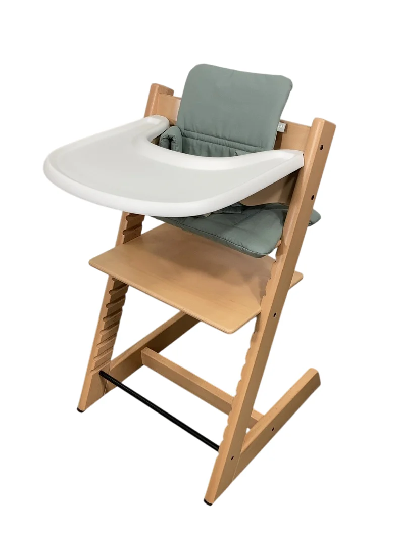 Stokke Tripp Trapp Complete High Chair, 2, Glacier Green, Natural