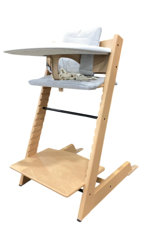 Stokke Tripp Trapp Complete High Chair, 2, Natural, Nordic Grey
