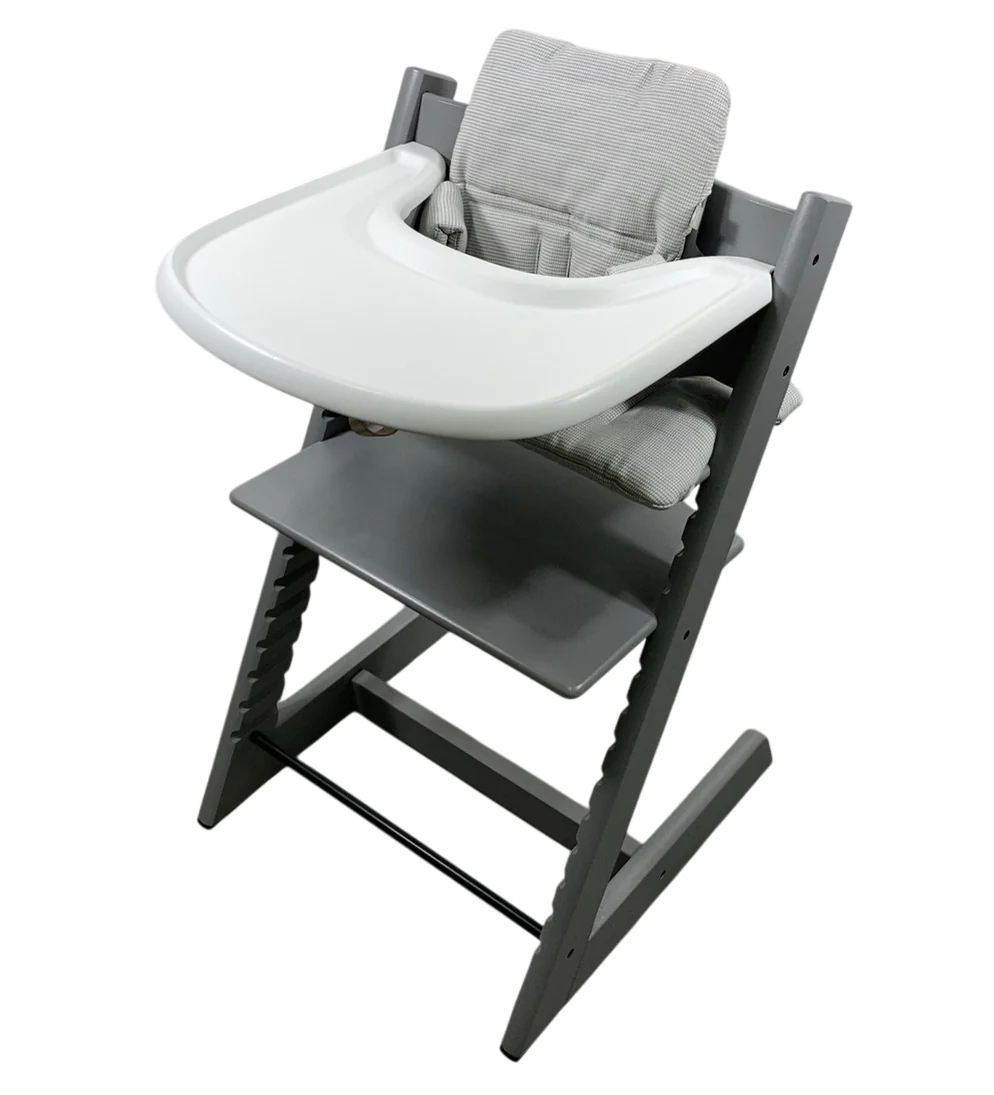 Stokke Tripp Trapp Complete High Chair, 2, Nordic Grey, Storm Grey