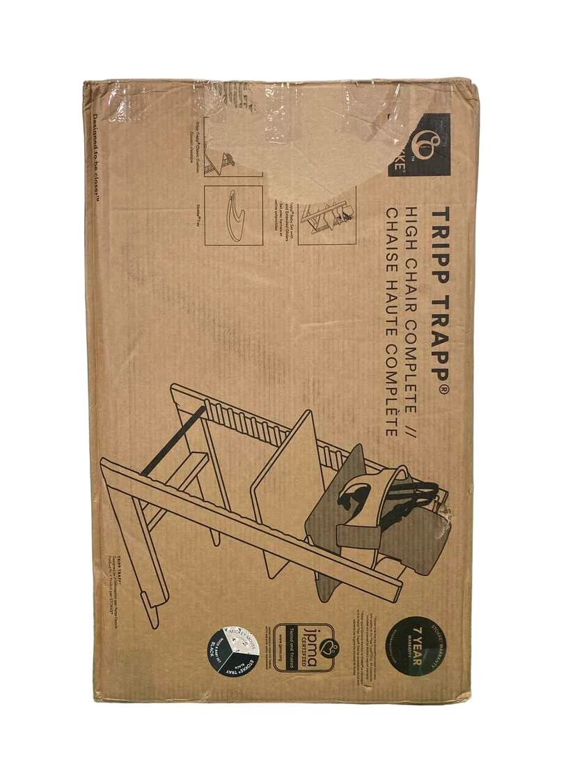 Stokke Tripp Trapp Complete High Chair, Black, Mickey Signature - Image 2