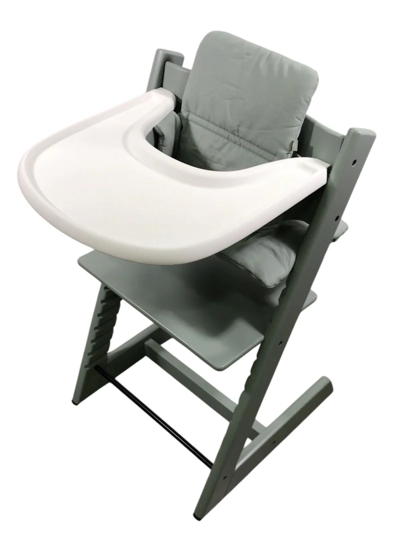 Stokke Tripp Trapp Complete High Chair, Glacier Green, 2.0, Mosaic Green - Image 2