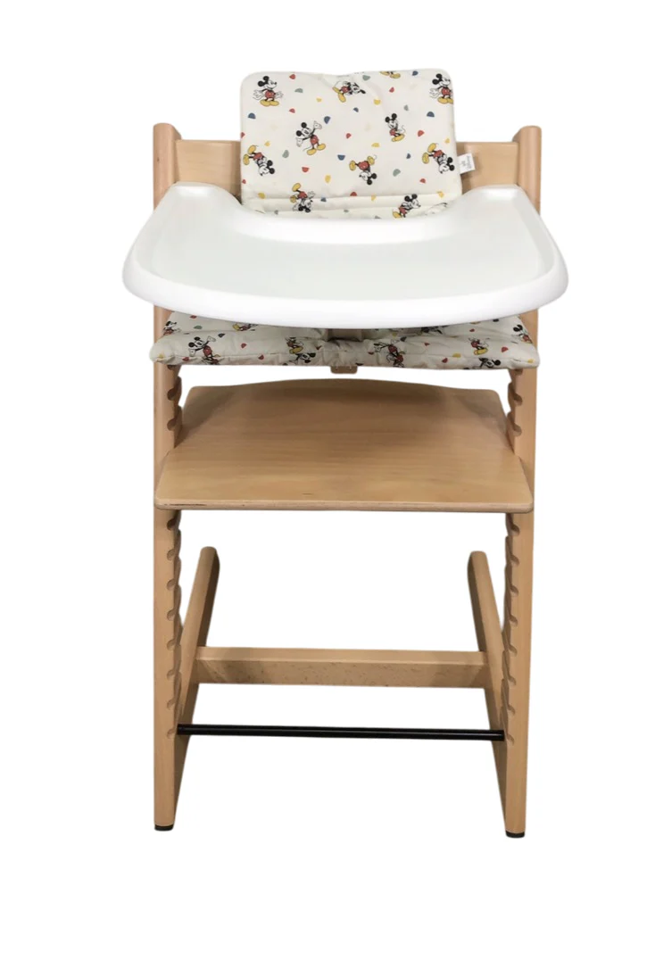 Stokke Tripp Trapp Complete High Chair, Natural, Mickey Celebration, Natural 1.0 - Image 3