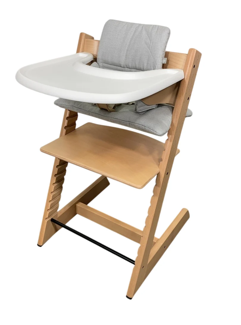 Stokke Tripp Trapp Complete High Chair, Natural, Natural 2.0, Nordic Grey