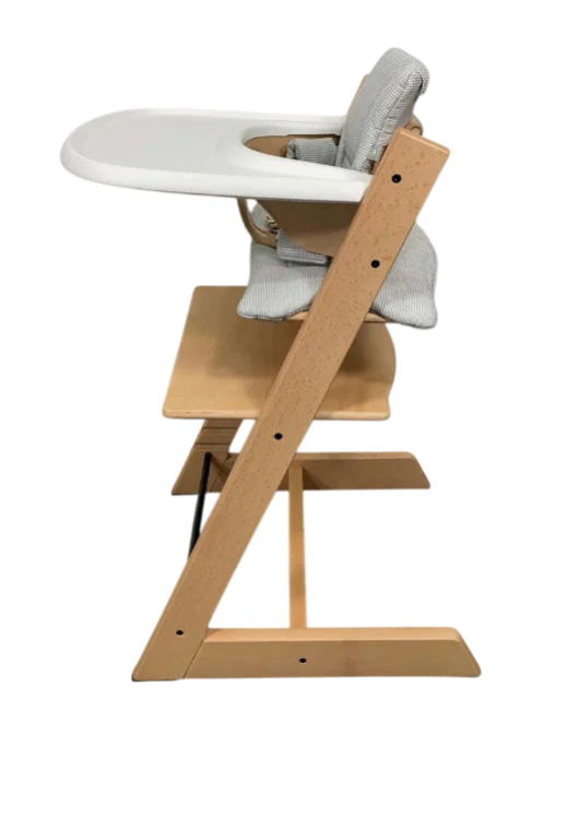Stokke Tripp Trapp Complete High Chair, Natural, Natural 2.0, Nordic Grey - Image 2