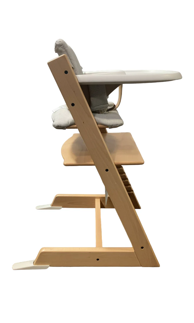 Stokke Tripp Trapp Complete High Chair, Natural, Nordic Grey, 1 - Image 2