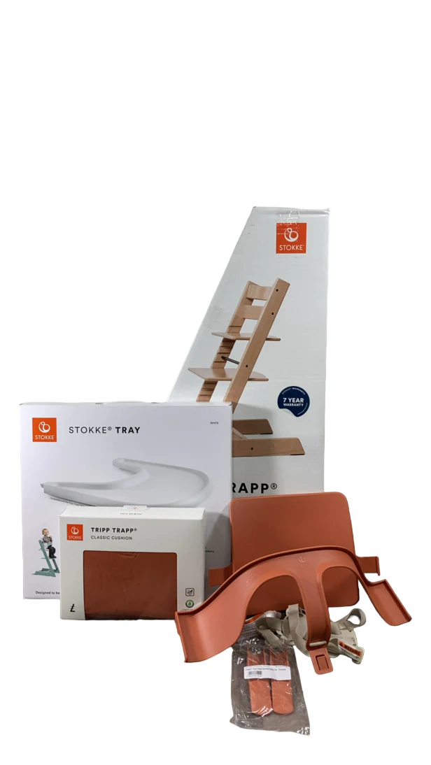 Stokke Tripp Trapp Complete High Chair, Terracotta, Terracotta, 2 - Image 11