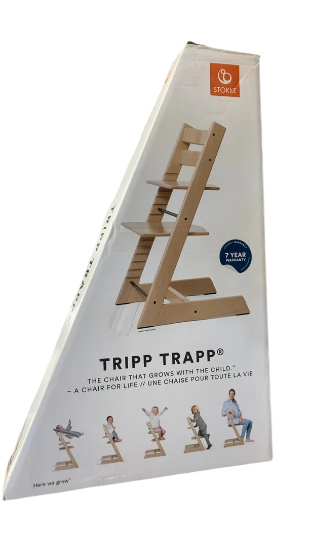 Stokke Tripp Trapp Complete High Chair, White, Nordic Grey, White 2.0 - Image 3