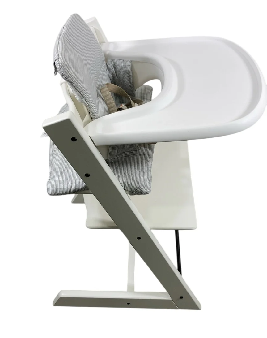 Stokke Tripp Trapp Complete High Chair, White, Nordic Grey, White 2.0 - Image 5