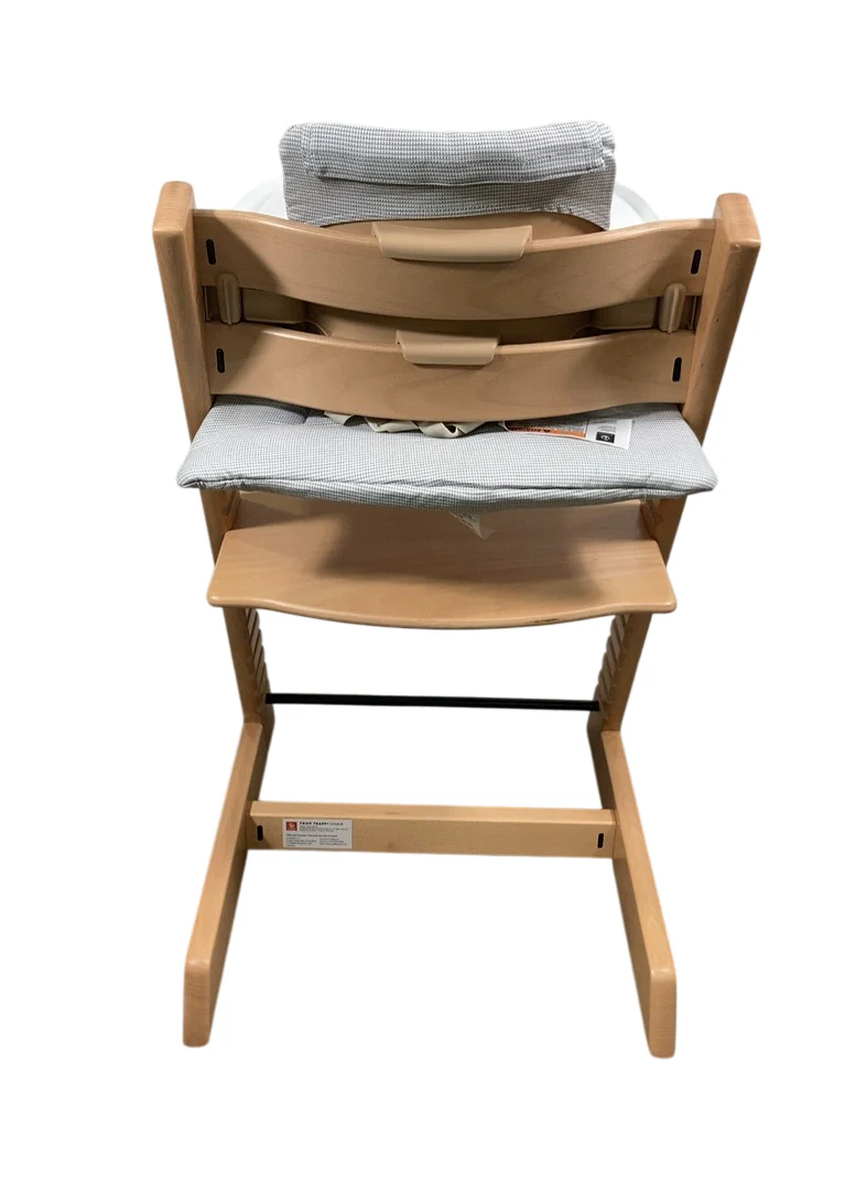 Stokke Tripp Trapp High Chair Complete² + Newborn Set, Natural, Nordic Grey - Image 4