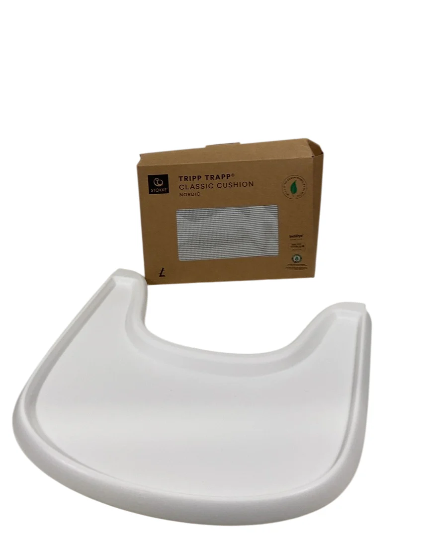 Stokke Tripp Trapp High Chair Complete² + Newborn Set, Natural with Nordic Grey - Image 8