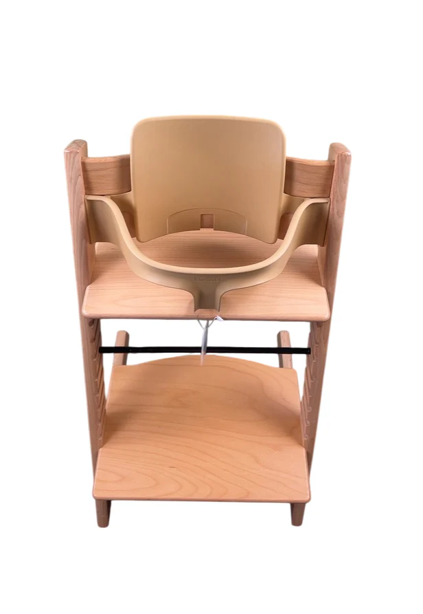 Stokke Tripp Trapp High Chair With Baby Set, 1, Natural - Image 2