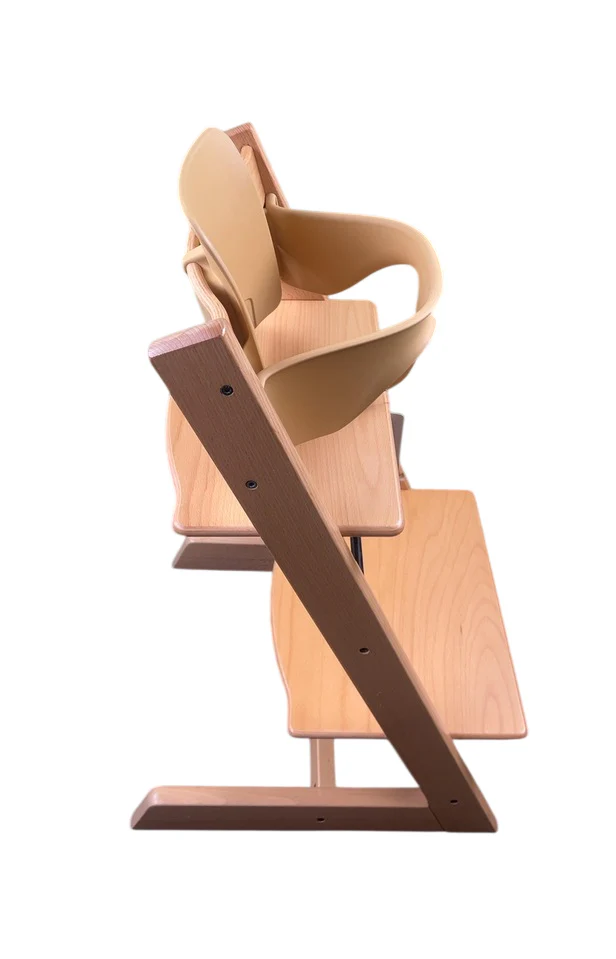 Stokke Tripp Trapp High Chair With Baby Set, 1, Natural - Image 3