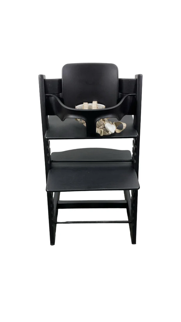 Stokke Tripp Trapp High Chair With Baby Set, 1, Oak Black - Image 4