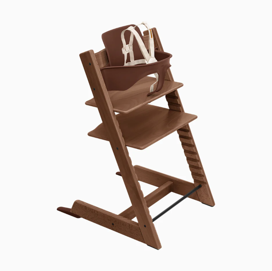 Stokke Tripp Trapp High Chair With Baby Set, 2, Beech Warm Brown