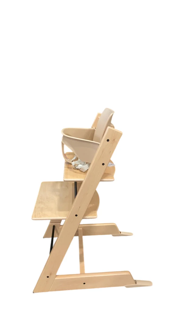 Stokke Tripp Trapp High Chair With Baby Set, 2, Natural - Image 3