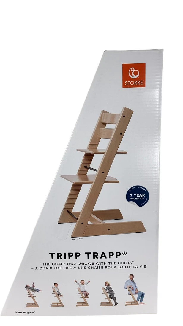 Stokke Tripp Trapp High Chair With Baby Set, 2, Natural - Image 4
