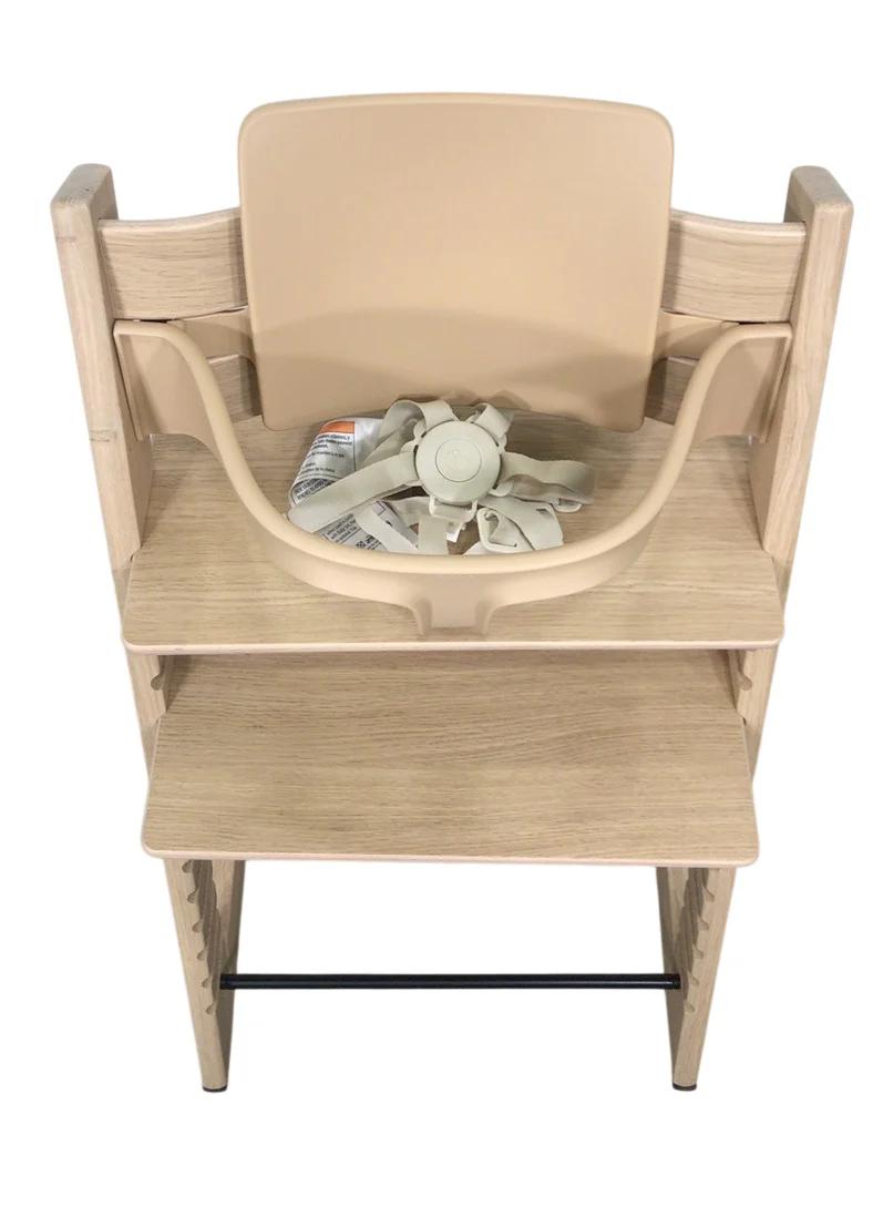 Stokke Tripp Trapp High Chair With Baby Set, 2, Oak Natural - Image 5