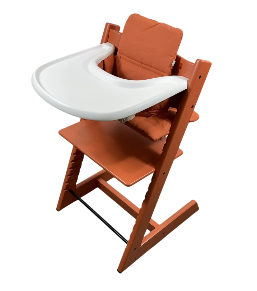 Stokke Tripp Trapp High Chair With Baby Set, 2, Terracotta