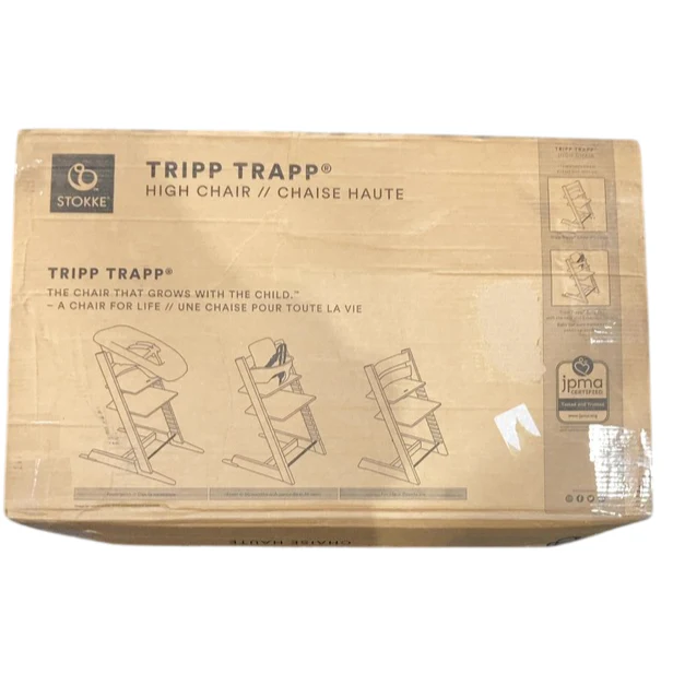 Stokke Tripp Trapp High Chair With Baby Set, 2, Terracotta - Image 2