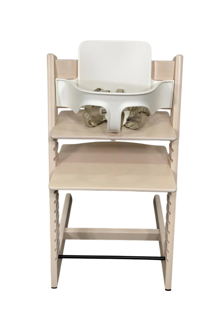 Stokke Tripp Trapp High Chair With Baby Set, 2, Whitewash - Image 4