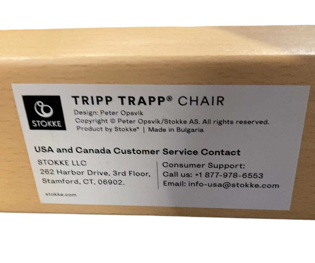 Stokke Tripp Trapp High Chair With Baby Set And Cushion, Natural, Dots Grey - Image 5
