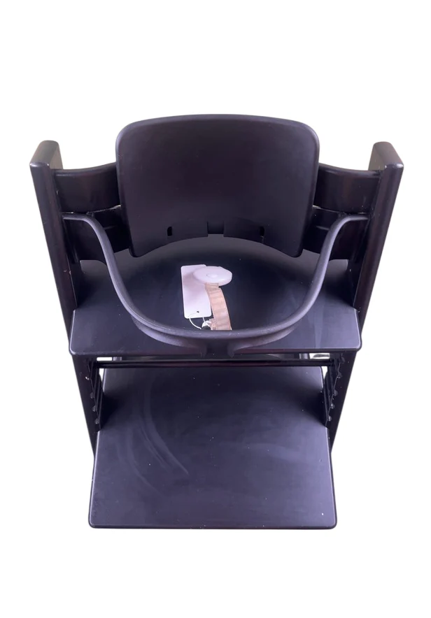 Stokke Tripp Trapp High Chair with Baby Set and Tray, Black, Black - Image 5