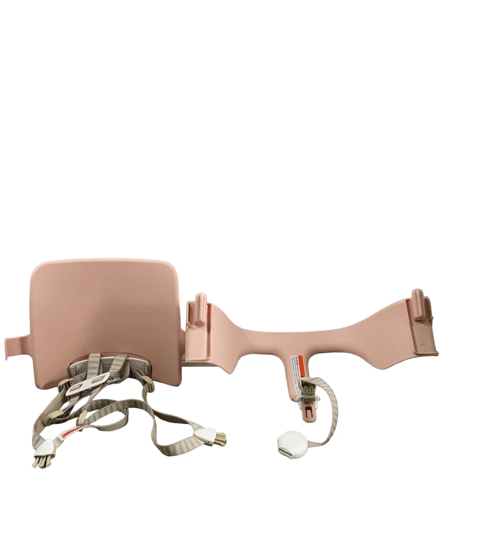 Stokke Tripp Trapp High Chair With Baby Set, Serene Pink - Image 4