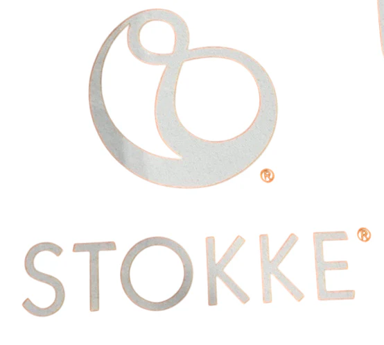 Stokke Tripp Trapp High Chair² with Newborn Set, White, Grey, White with Beige Harness - Image 6
