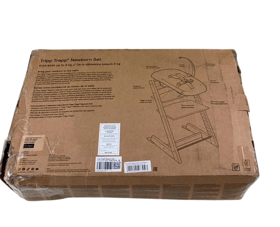 Stokke Tripp Trapp Newborn Set, 2003+ Compatible, Anthracite - Image 7