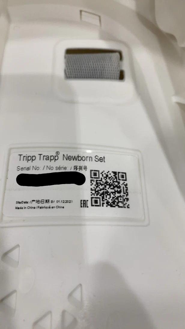 Stokke Tripp Trapp Newborn Set, 2018+, Grey - Image 5
