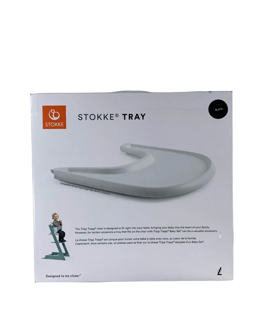Stokke Tripp Trapp Tray, Black - Image 3