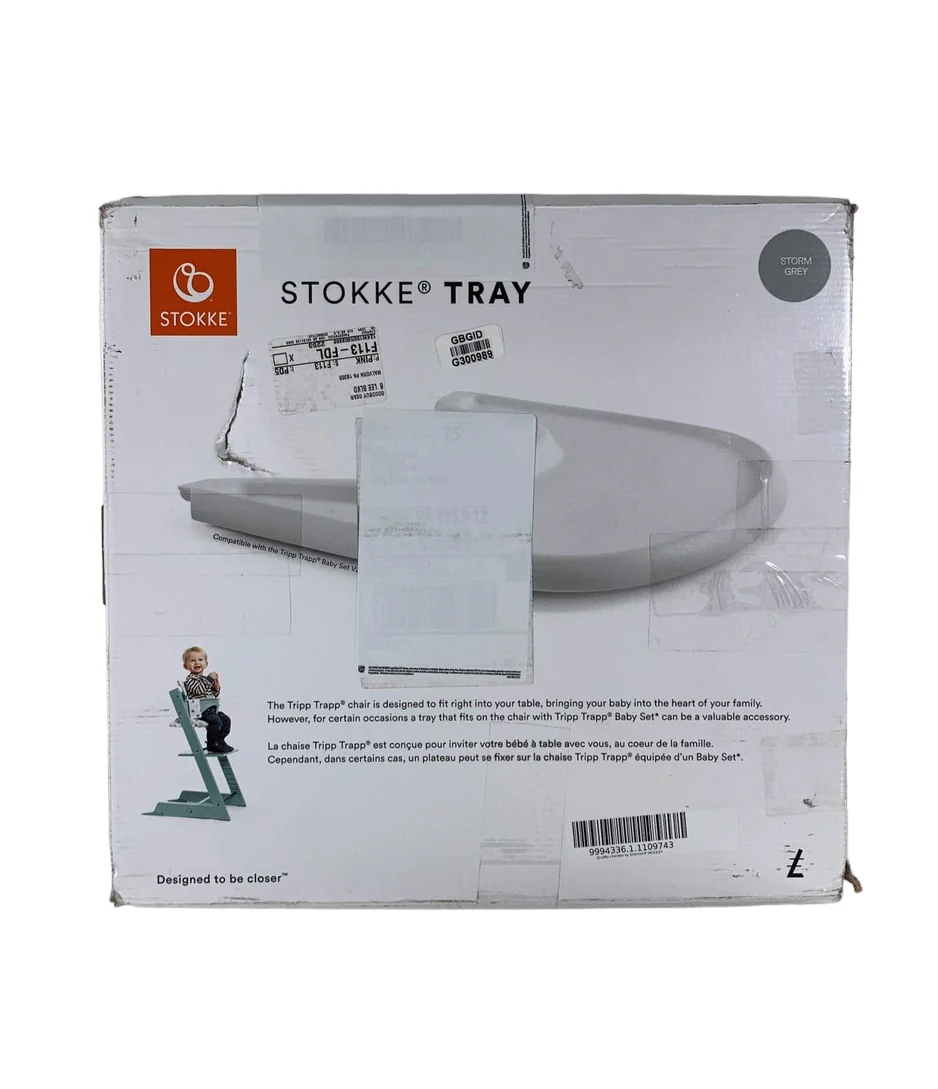 Stokke Tripp Trapp Tray, Storm Grey - Image 2