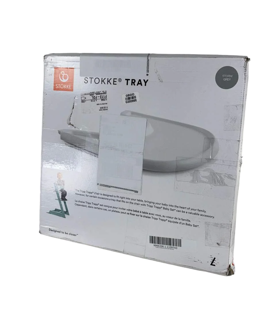 Stokke Tripp Trapp Tray, Storm Grey - Image 4
