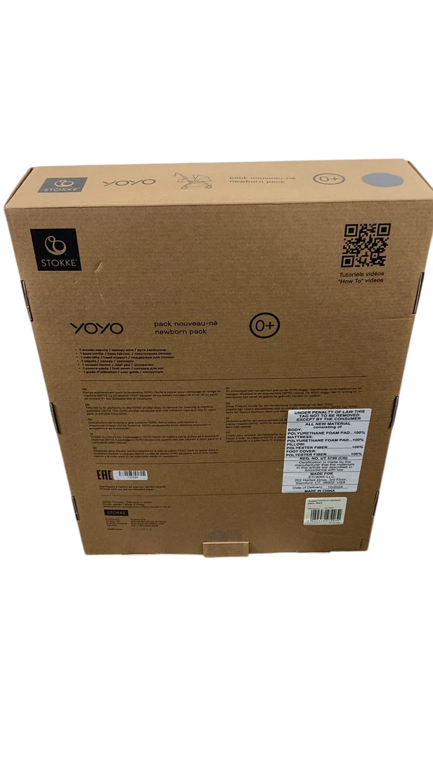 Stokke YOYO 0+ Newborn Pack, Black - Image 3
