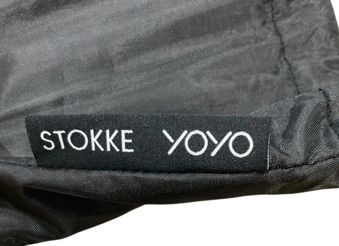 Stokke YOYO 0+ Newborn Pack Rain Cover, Black - Image 2
