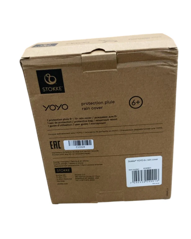 Stokke YOYO 6+ Rain Cover, Black - Image 4