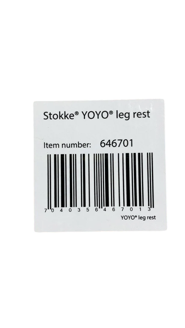 Stokke YOYO Leg Rest, Black - Image 3