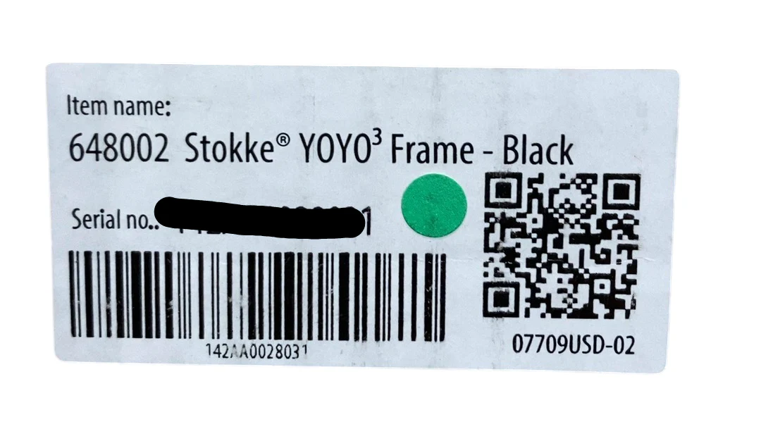 Stokke YOYO3 Complete Stroller, 2024, Air France Blue, Black - Image 8