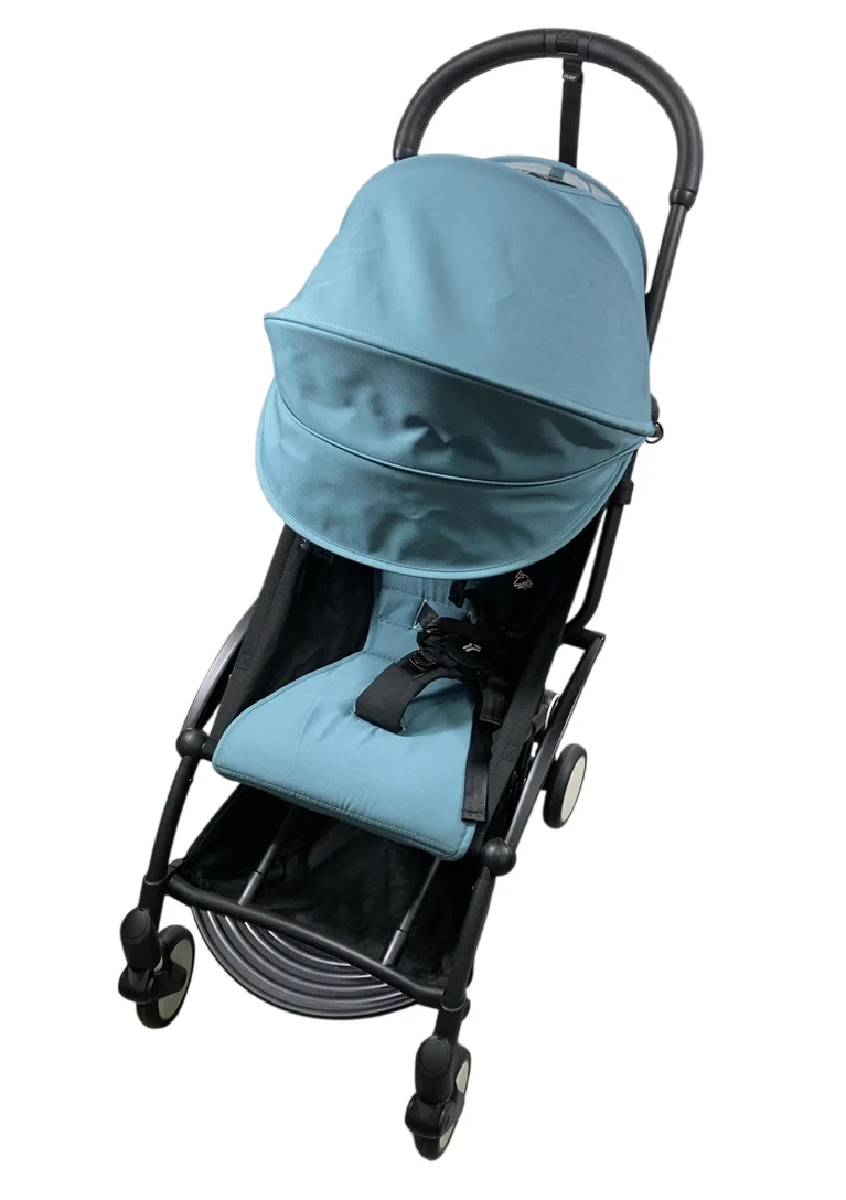 Stokke YOYO3 Complete Stroller, 2024, Aqua, Black - Image 2