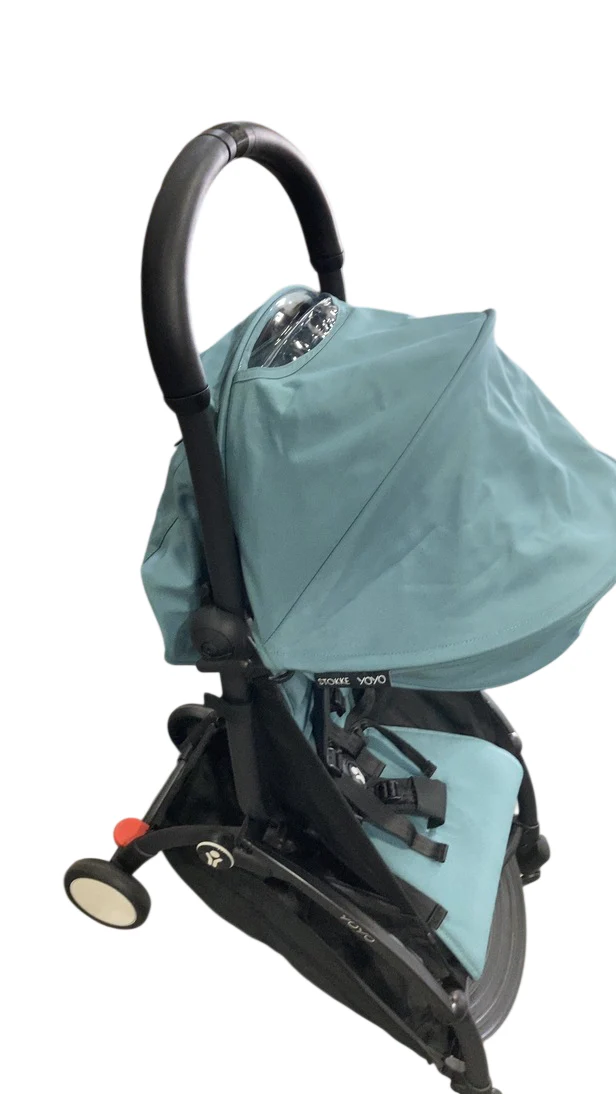 Stokke YOYO3 Complete Stroller, 2024, Aqua, Black - Image 4