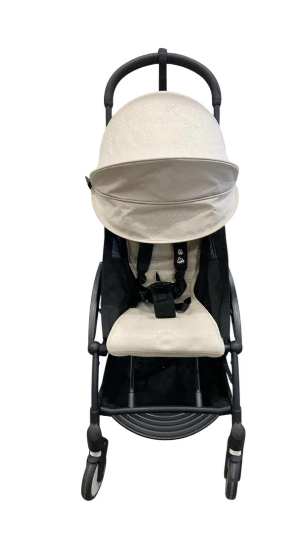 Stokke YOYO3 Complete Stroller, 2024, Black, Bonpoint Beige