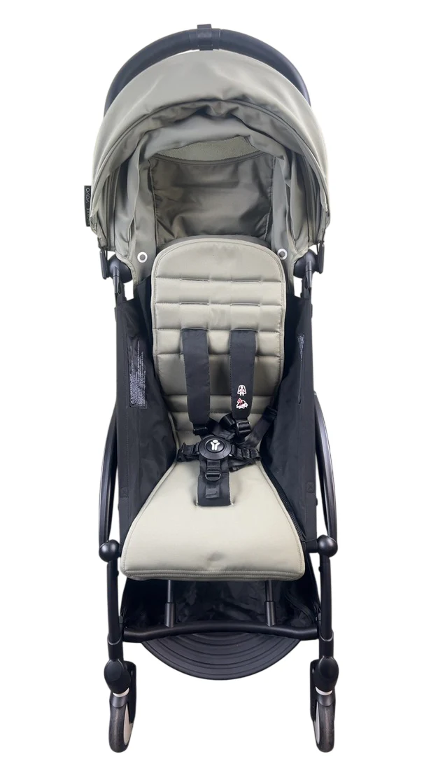 Stokke YOYO3 Complete Stroller, 2024, Black, Olive - Image 3