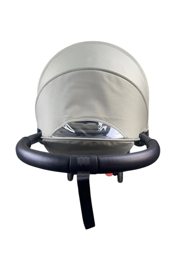Stokke YOYO3 Complete Stroller, 2024, Black, Olive - Image 4
