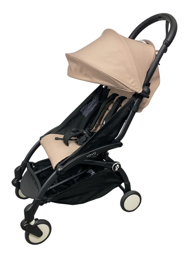 Stokke YOYO3 Complete Stroller, 2024, Black, Taupe