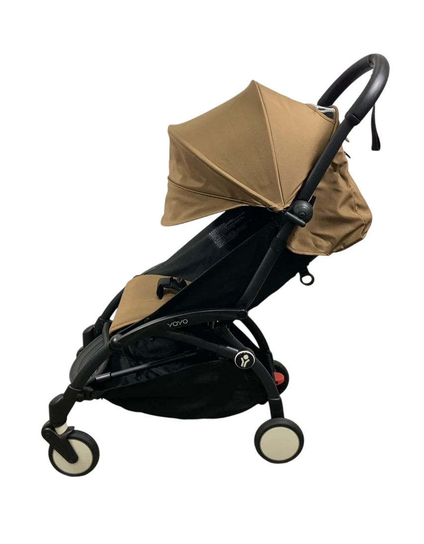 Stokke YOYO3 Complete Stroller, 2024, Black, Toffee - Image 4