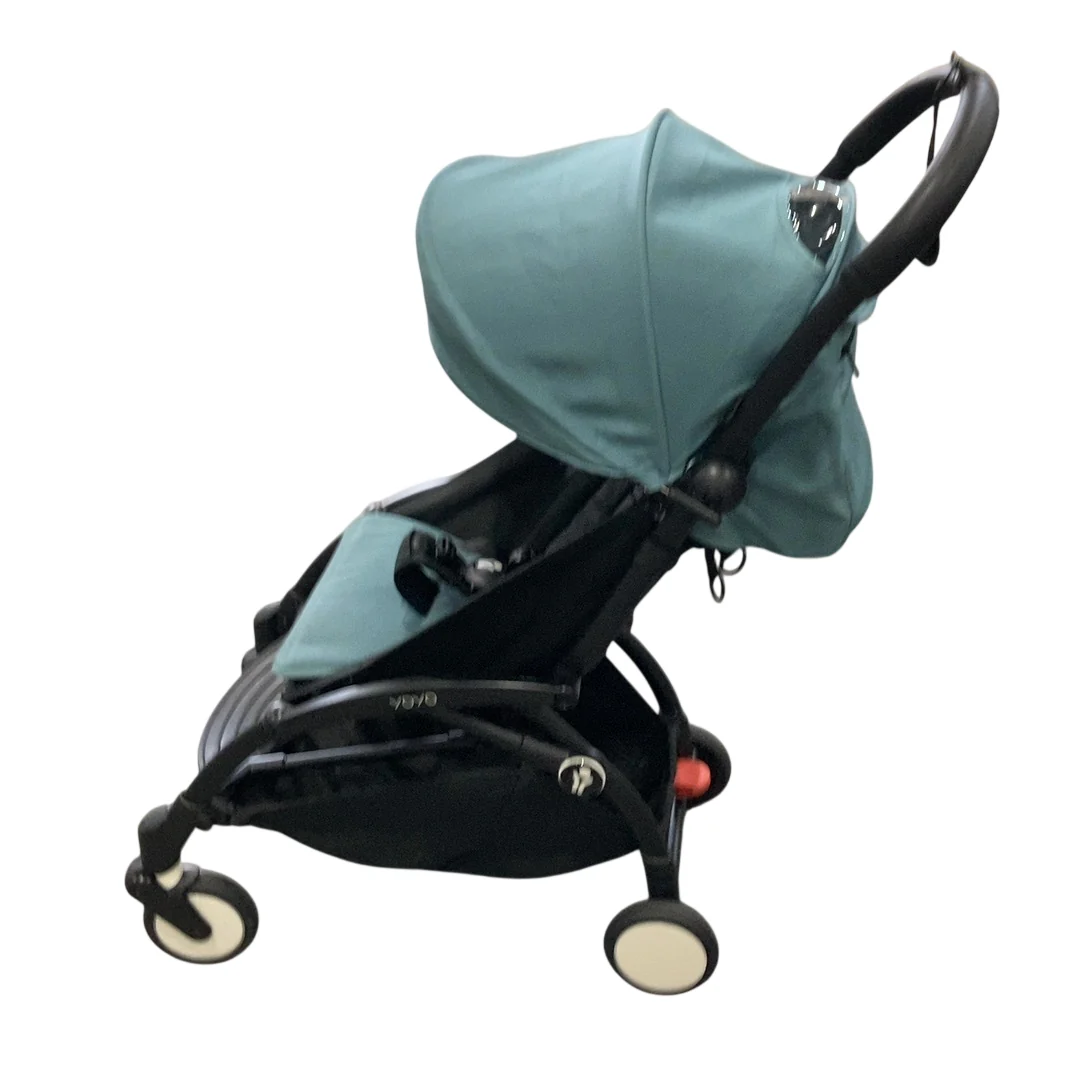 Stokke YOYO3 Complete Stroller, 2025, Aqua, Black - Image 2