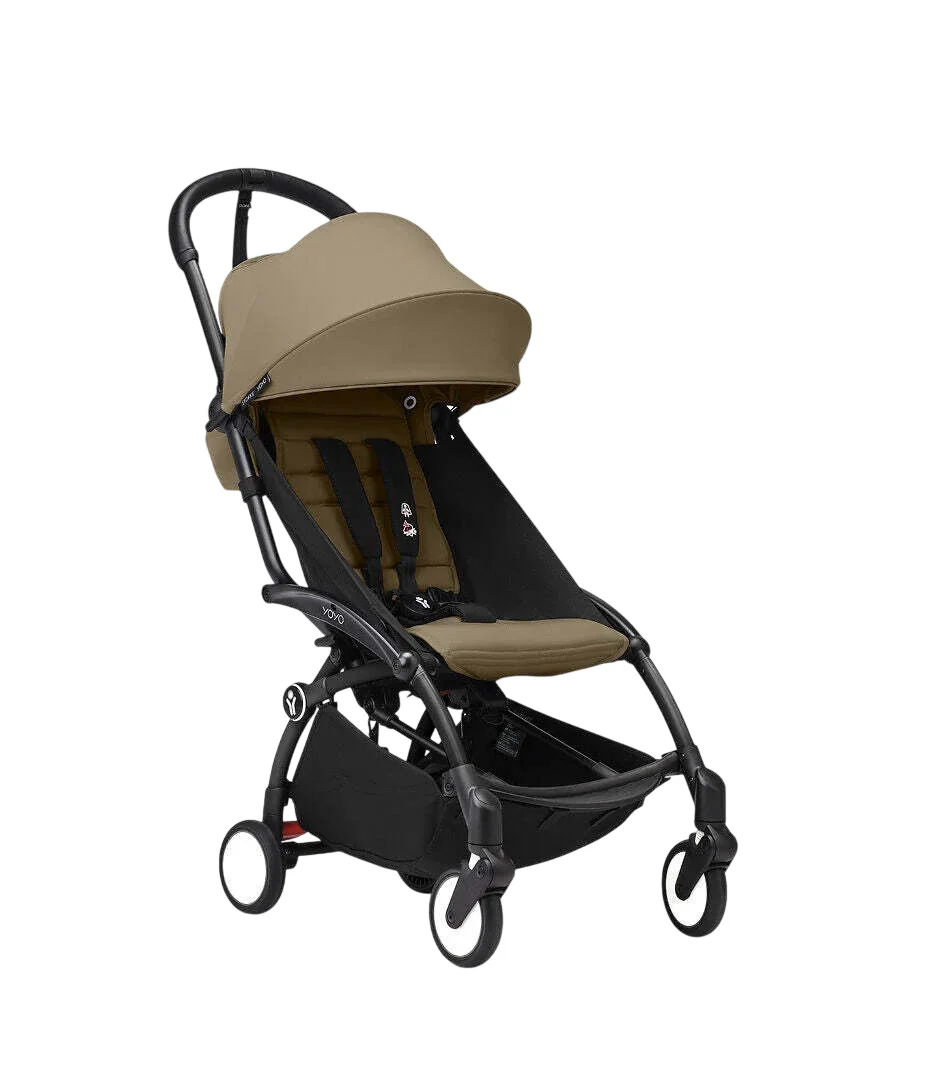 Stokke YOYO3 Complete Stroller, 2025, Black, Toffee