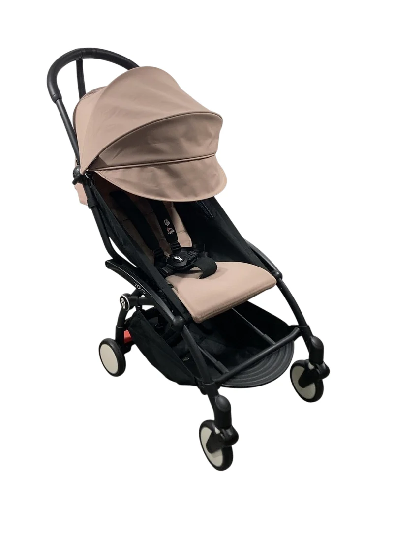 Stokke YOYO3 Complete Stroller, Black, 2024, Taupe