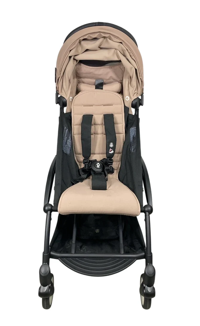 Stokke YOYO3 Complete Stroller, Black, 2024, Taupe - Image 3