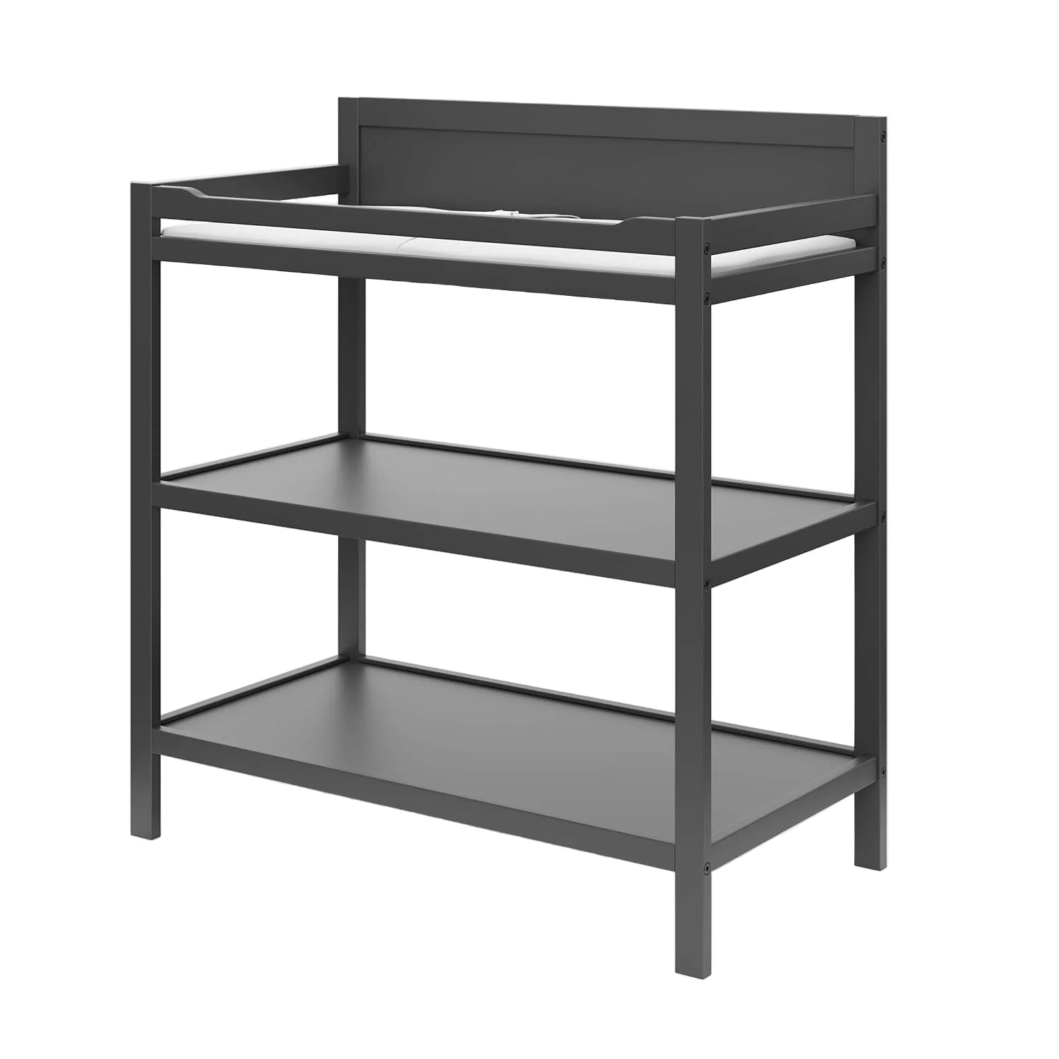 Stork Craft Alpine Changing Table, Grey - Image 2